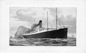 Cunard RMS Carpathia Oceanliner Ship Unused 