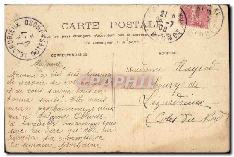 Paris - 11 - Bastille Square - Old Postcard