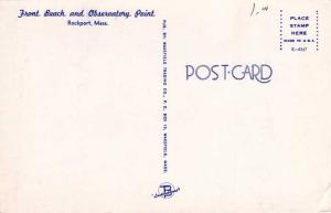 Front Beach and Observatory Point Rockport MA, Massachusetts