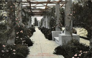 Pasadena California c1910 Postcard The Pergola Hotel Maryland