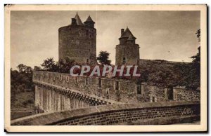 Old Postcard Fougeres