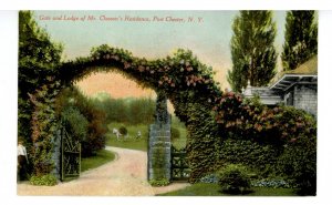 NY - Port Chester. Gate & Lodge of Mr. Classon's Residence