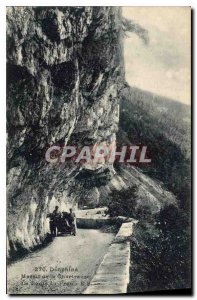 Old Postcard Dauphine Chartreuse the road Frou