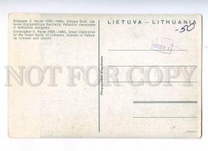 193345 Christopher PACAS Chancellor Great Duchy LITHUANIA old