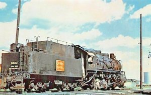 Canadian National Railway's Number 0-8-0 Switcher 8407 at Transcona Manitoba  