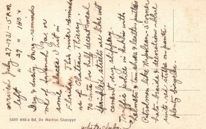 Pisa Bung Arno Regio Ed De Martino Giuseppe Vintage Postcard