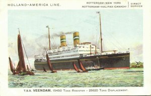 Holland America Line Steamer T.S.S. Veendam (1930s) II