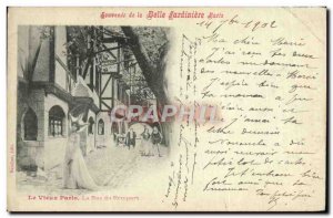 Postcard Old Paris Old Paris Street rampart