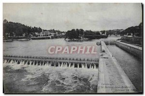 Old Postcard Lyon L Ile Barbe and Saint Rambert