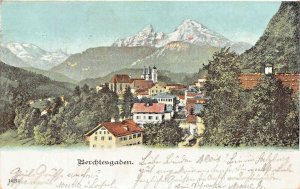 BERCHTESGADEN SALZBURG AUSTRIA~TOTALANSICHT~1902 POSTCARD