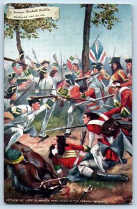 Belgium Postcard Attack By Lord Clarke's Irish Regiment c1910 Oilette Tuck Art