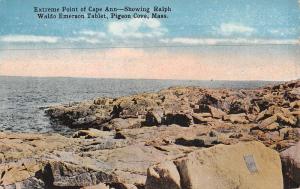 Pigeon Cove Massachusetts Cape Ann Waterfront Antique Postcard K69230