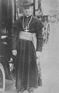 England London Eucharistic Congress Bishop of Metz Religious postcard