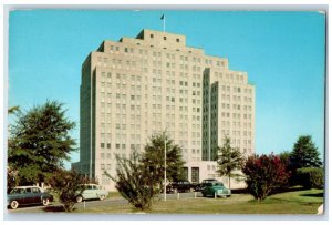 1964 State Office Building, State Capitol, Jackson MS Schneider IN Postcard