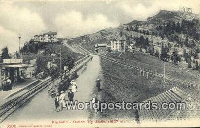 Station Rigi Staffel Rigibahn Swizerland Unused 