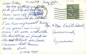 H97/ Tarkio Missouri RPPC Postcard c1940s Tarkio College Building 83