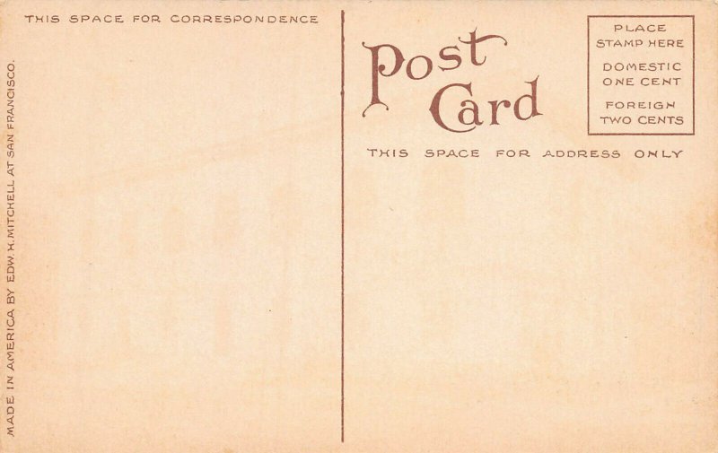Public Library, Oakland, California, Early Postcard, Unused