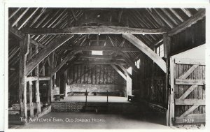 Buckinghamshire Postcard - The Mayflower Barn - Old Jordons Hostel - RP  A7218