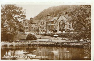 Wales Postcard - Bettws-Y-Coed, The Royal Oak Hotel Ref TZ1750