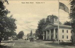 Carmel NY Upper Main St. Old Postcard