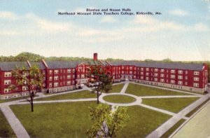 BLANTON AND NASON HALLS, NORTHEAST MISSOURI STATE TEACHERS COLLEGE, KIRKSVILLE