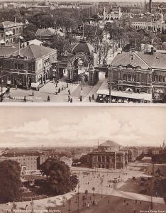 Kobenhavn Kongens Nytorv Platz Innenstadt Kopenhagen Tivoli 2x Denmark Postca...