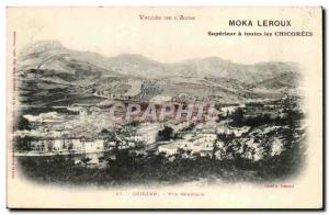 Quillan - Generale view - Moka Leroux - Superior has all the chicory - Old Po...