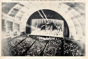 Orchestra and Stage Tadio City Music Hall