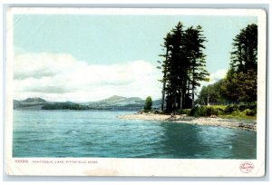 1905 Pontoosuc Lake Groves Mountains Pittsfield Massachusetts MA Posted Postcard