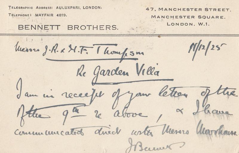 Bennett Brothers Manchester London Metal Recycling Industry 1925 Postcard