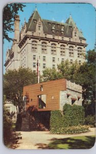 Fort Garry Gate And Hotel, Winnipeg, Manitoba, Vintage 1955 Chrome Postcard