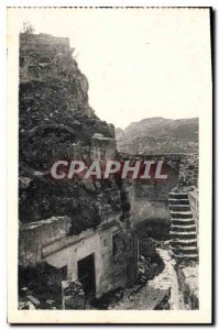 Old Postcard Les Baux The door Eyguleres Body Guard