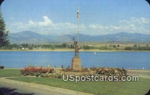 Boy Scout Monument, Lake Loveland - Colorado CO  