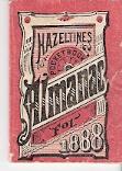 E T Hazeltine Pocket Almanac 1888