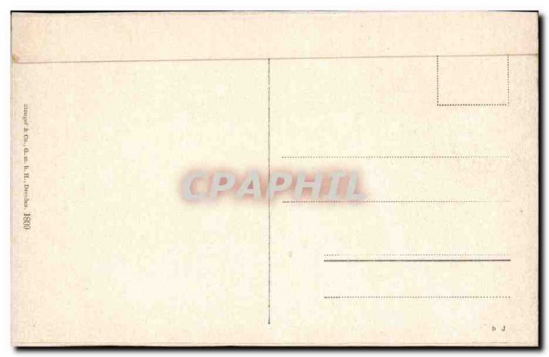 Old Postcard Stolzenfels Schloss mit Oberlanhnstein