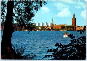 Postcard - The City Hall and Hötorgs City - Stockholm, Sweden