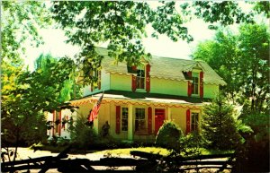 Dillsboro North Carolina NC Nancy Tut's Christmas Shop UNP Chrome Postcard S22