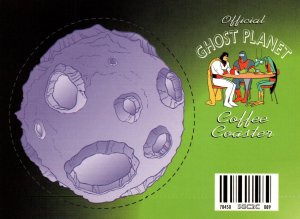 Official Ghost Planet Coffee Coaster Cartoon Netwrok Advertising