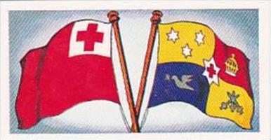 Amaran Tea Trade Card Flags &  Emblems No 17 Tonga