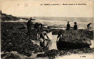 CPA PORNIC - Marée basse a la Birochere (653967)