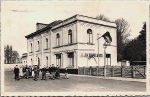 Belgium Jeugdherberg Sippelberg Brussels Vintage Postcard C049