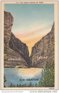 Texas San Antonio The Grand Canyon Of Texas Mexico Texas Rio Grande