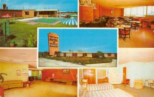 Victoria Texas Totah's Motel and Restaurant Vintage Postcard AA29426