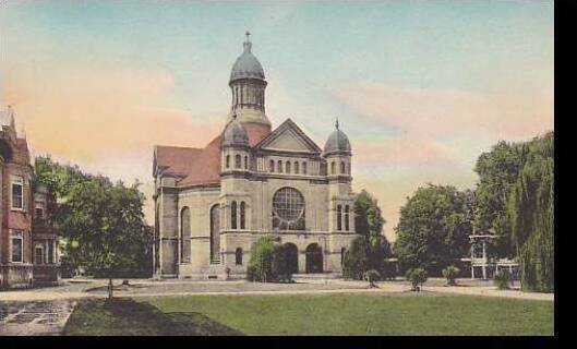 Indiana Notre Dame Holy Cross Chapel Of Loretto Saint Marys Handcolored Alber...