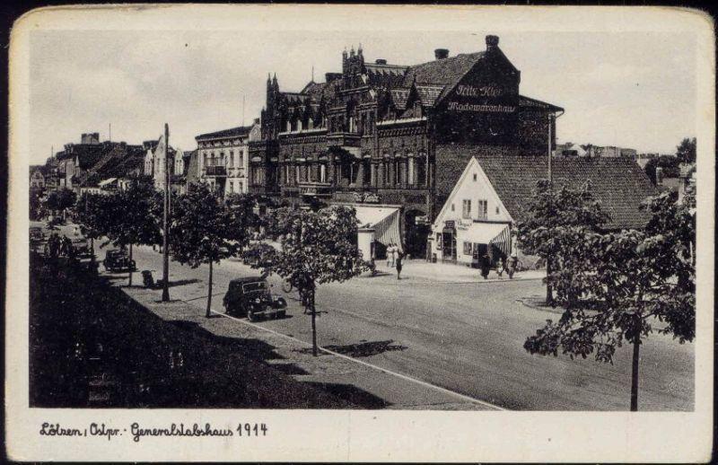 poland, East Prussia, LÖTZEN GIZYCKO, Generalstabshaus