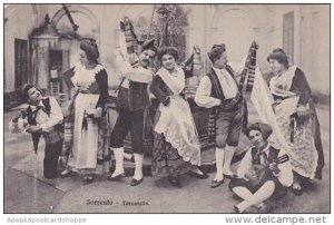 Dance Spain Sorrento La Tarantella 1914