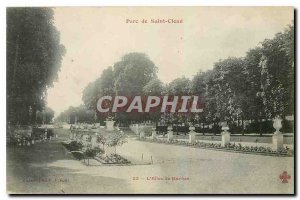 Old Postcard Parc de St Cloud Allee Marnes