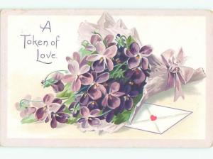 Divided-Back BEAUTIFUL FLOWERS SCENE Great Postcard AA2523