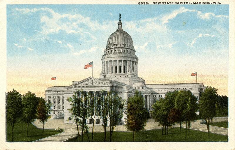 WI - Madison. State Capitol