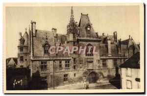 Old Postcard Bourges Hotel Jacques Coeur